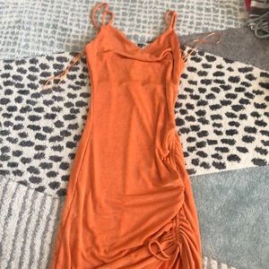Cute orange dress